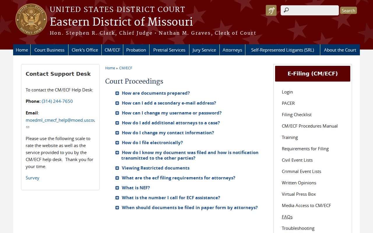 Maries County court records document access and redaction reference